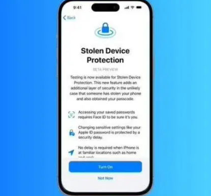 顺昌苹果授权维修店分享被盗设备保护功能开启方法