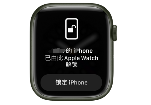 顺昌苹果手机维修分享用 AppleWatch 解锁配备面容 ID 的 iPhone方法 